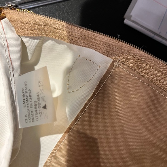 Longchamp XS Tote Bag Tan Beige Cute - Picture 8 of 13